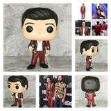 Custom Brandon Flowers Inspired Pop with Full Reused Box; Your choice of Any Outfit and Hairstyle, mic in hand included. *Please Read Description*