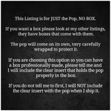 Custom Funko Pop; NO BOX Included, Item(s) Packaged Very Carefully *Please Read Item Description*