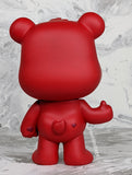 Canada Care Bear Custom Funko Pop, Handmade with recycled Fully decorated box; Thumbs Up Pose