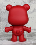 Canada Care Bear Custom Funko Pop, Handmade with recycled Fully decorated box; Arms Out Pose