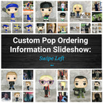 Custom Funko Pop with Full Handmade Reused Custom Box *Please Read Photo Slideshow & Item Description for Ordering Info* Now Taking Pre-Orders for Nov 2nd, Last Batch of the Year!